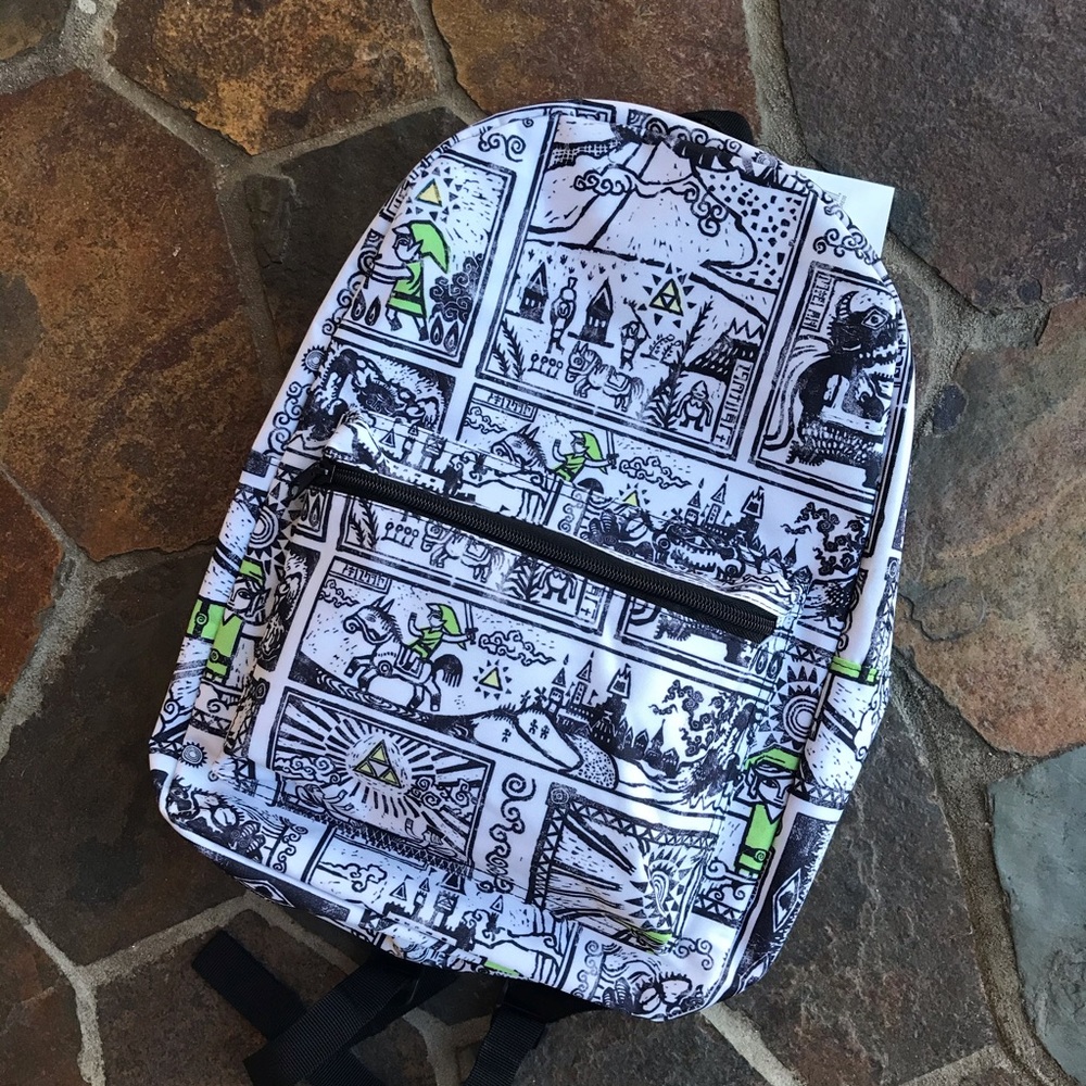 Legend of Zelda backpack official Bioworld